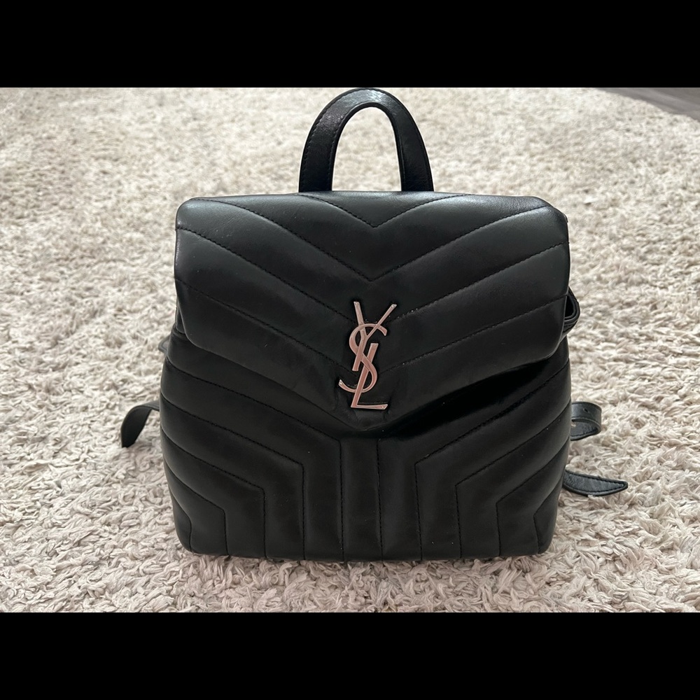 Saint Laurent Small ‘Lou Lou Backpack’